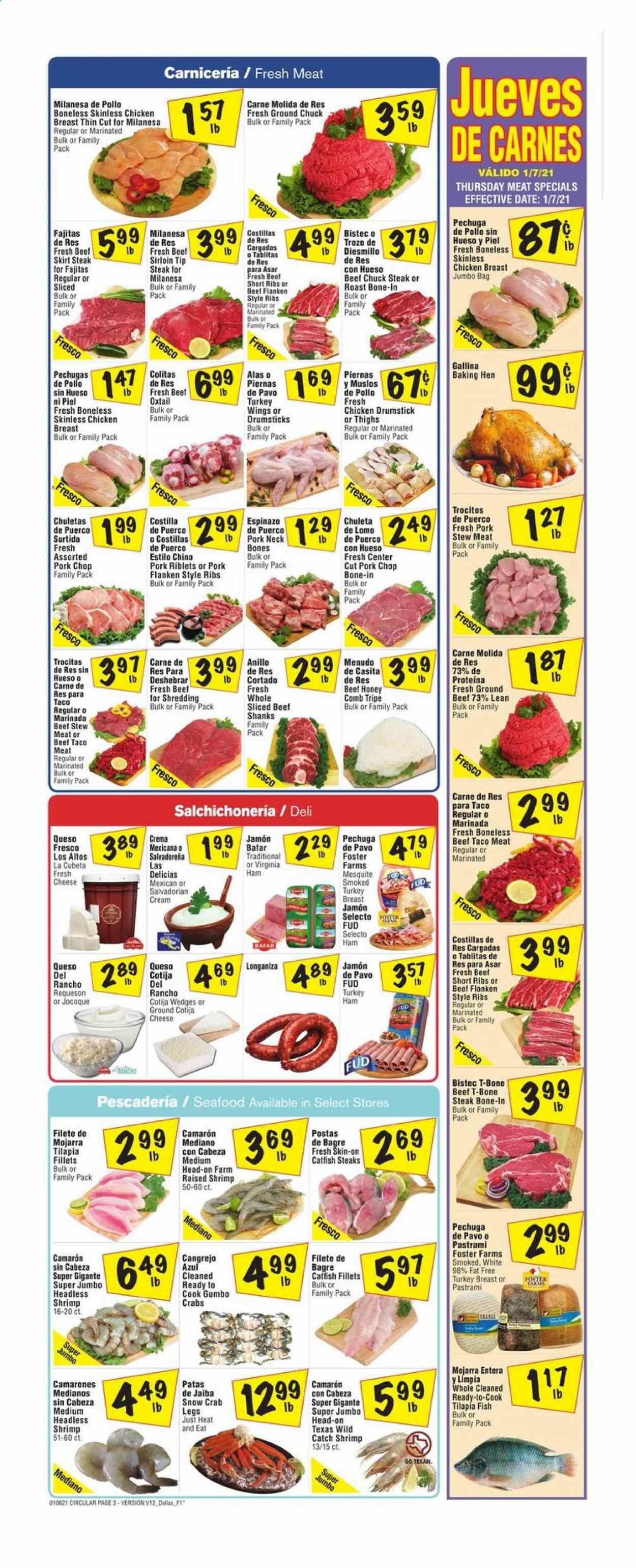 Fiesta Mart (TX) Weekly Ad Flyer January 6 to January 12