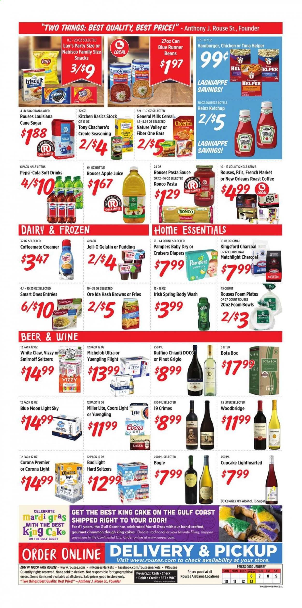 Rouses Markets (AL, LA, MS) Weekly Ad Flyer January 6 to January 13
