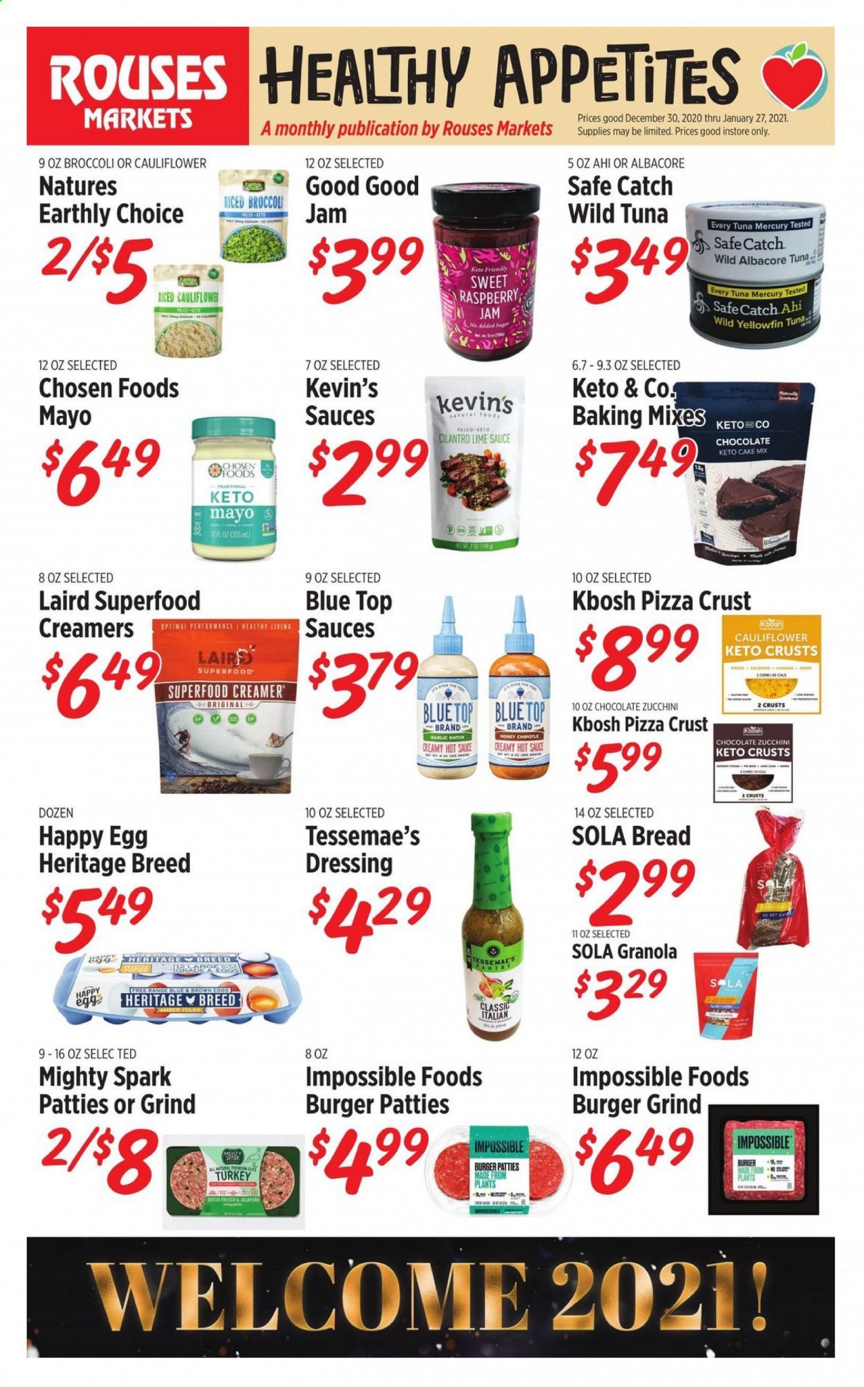 Rouses Markets (AL, LA, MS) Weekly Ad Flyer December 30 to January 27