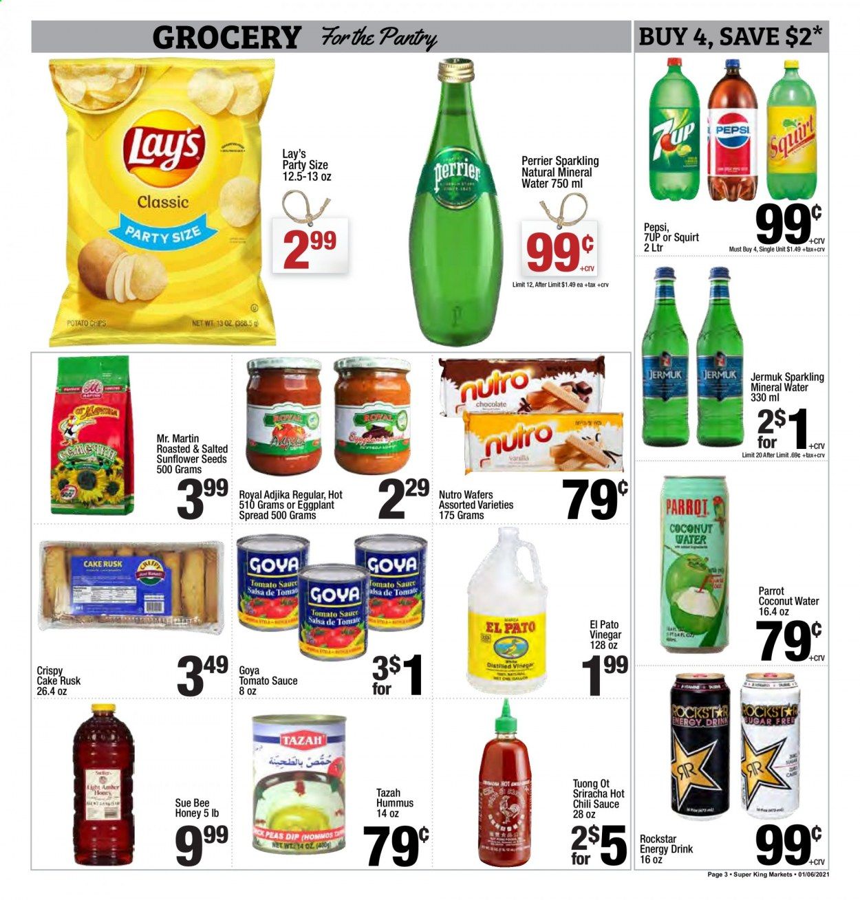 Super King Markets (CA) Weekly Ad Flyer January 6 to January 12