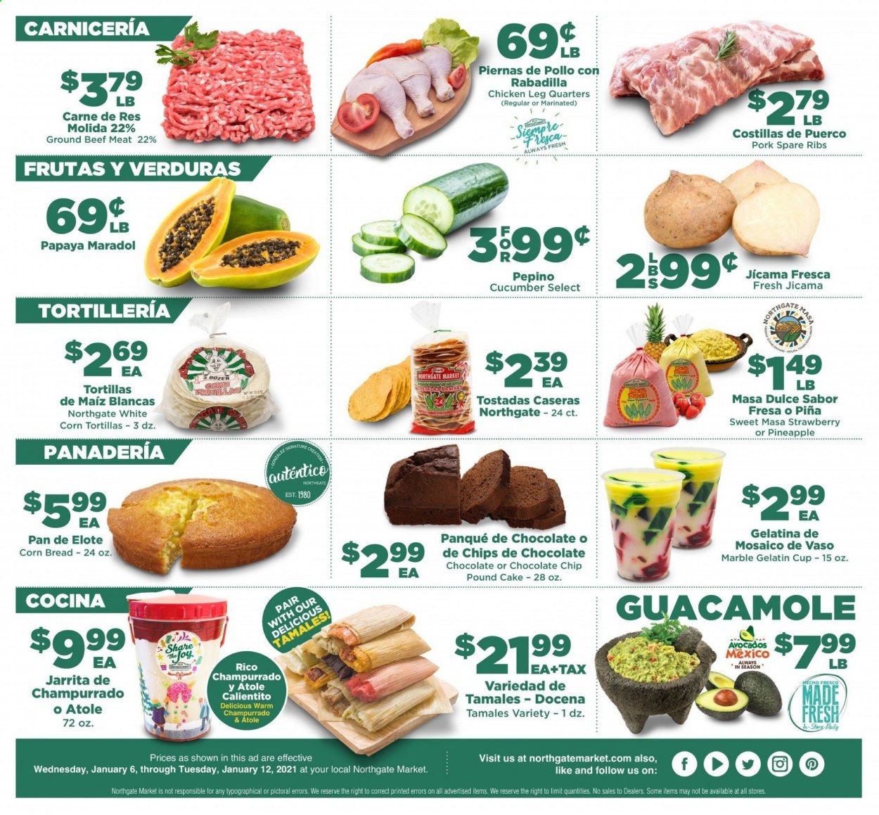 Northgate Market (CA) Weekly Ad Flyer January 6 to January 12