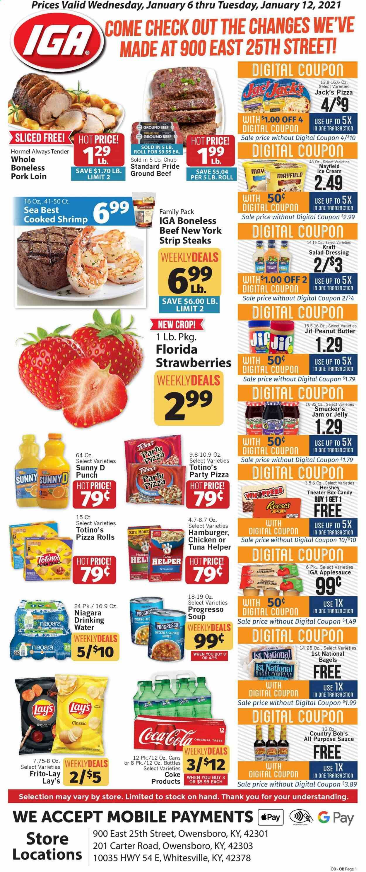 IGA Weekly Ad Flyer January 6 to January 12