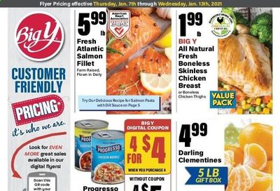 Big Y (MA) Weekly Ad Flyer January 7 to January 13