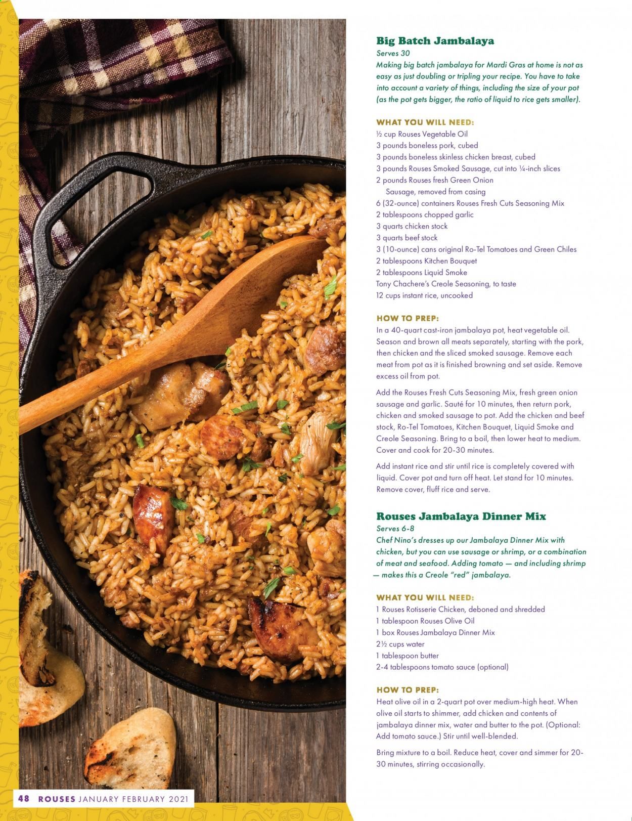 Rouses Markets (AL, LA, MS) Weekly Ad Flyer January 7 to January 14