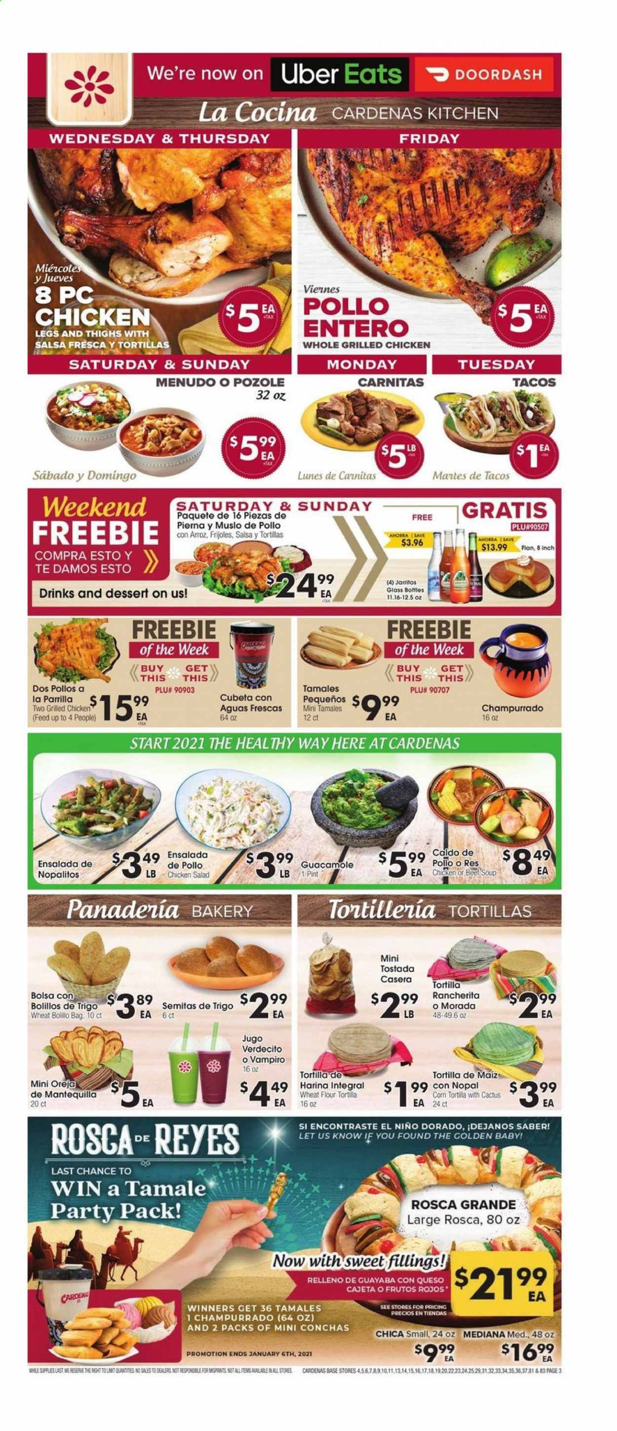 Cardenas (CA, NV) Weekly Ad Flyer January 6 to January 12