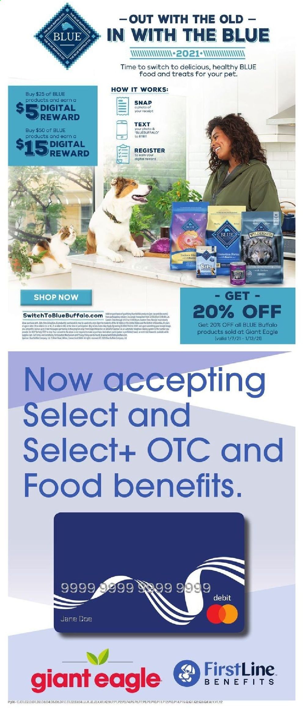 Giant Eagle (IN, MD, OH, PA, WV) Weekly Ad Flyer January 7 to January 13
