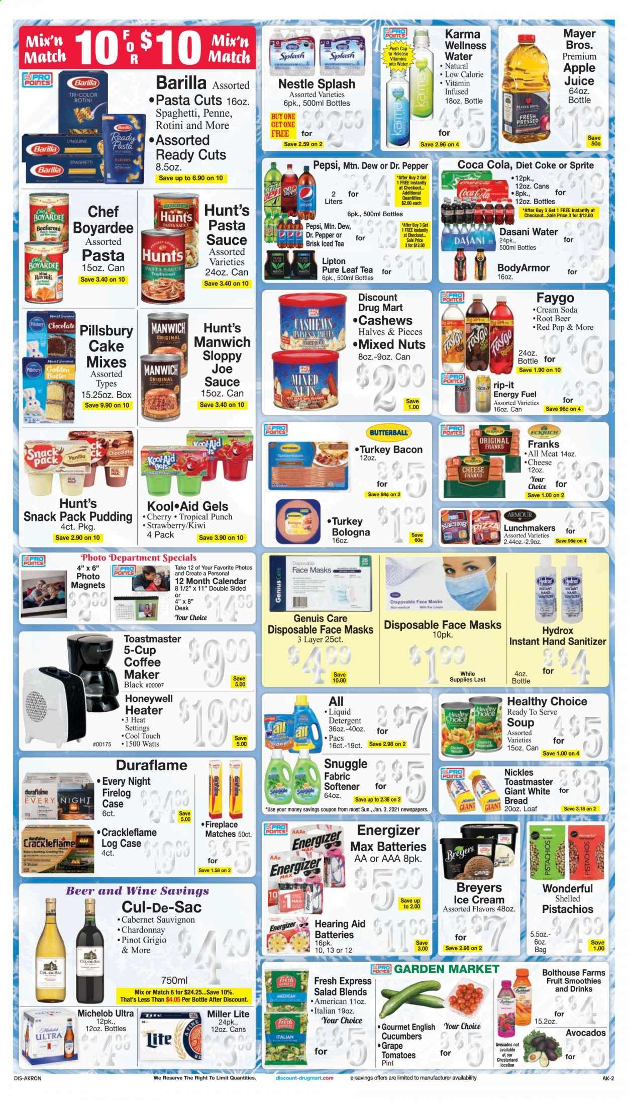 Discount Drug Mart (OH) Weekly Ad Flyer January 6 to January 12
