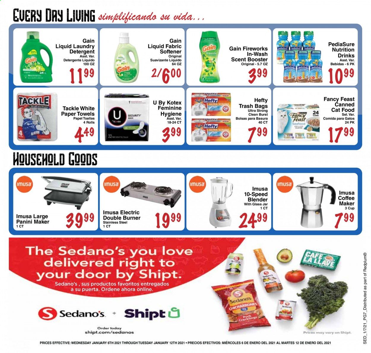 Sedano's (FL) Weekly Ad Flyer January 6 to January 12