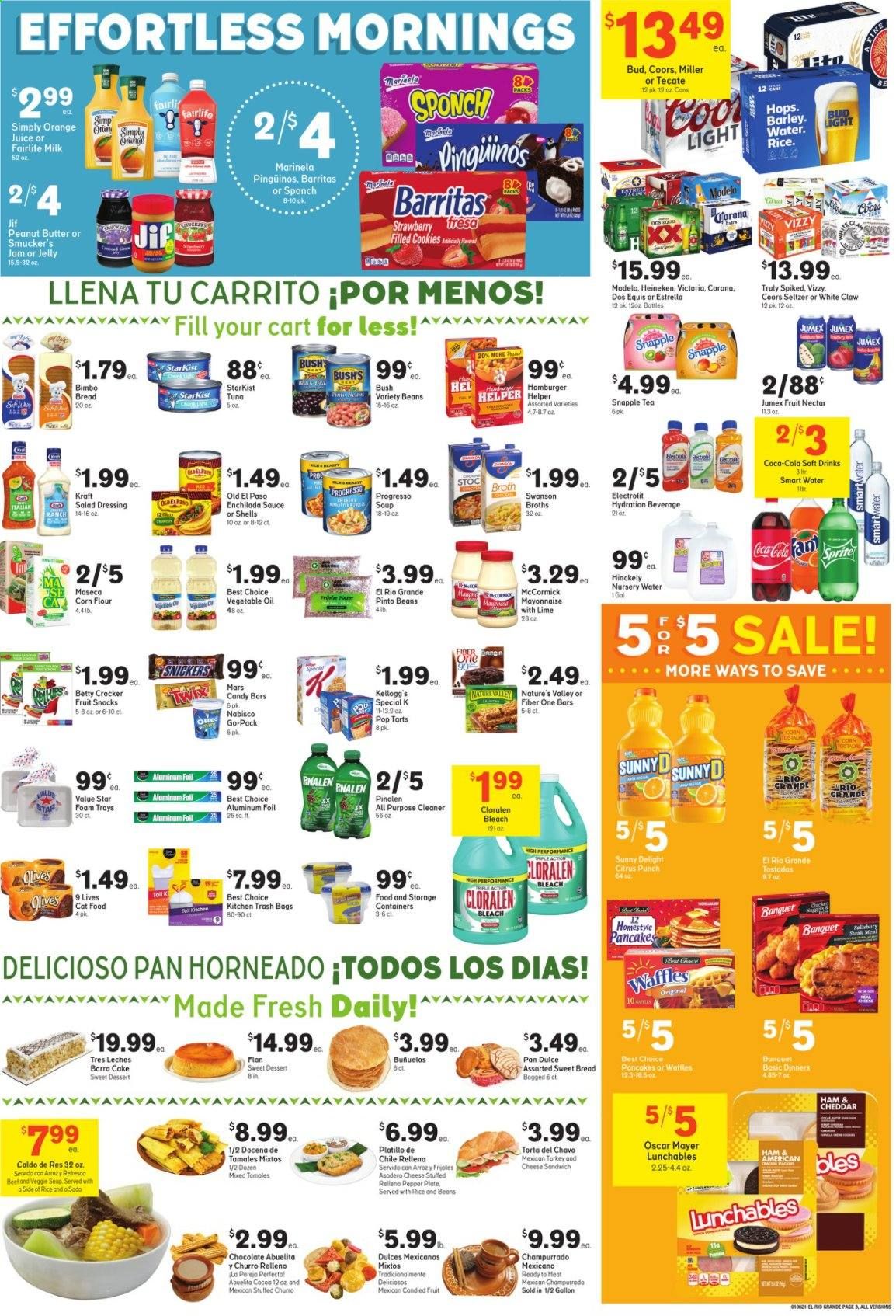 El Rio Grande (10, 21, 25, 30, 34, 53, 90) Weekly Ad Flyer January 6 to January 12