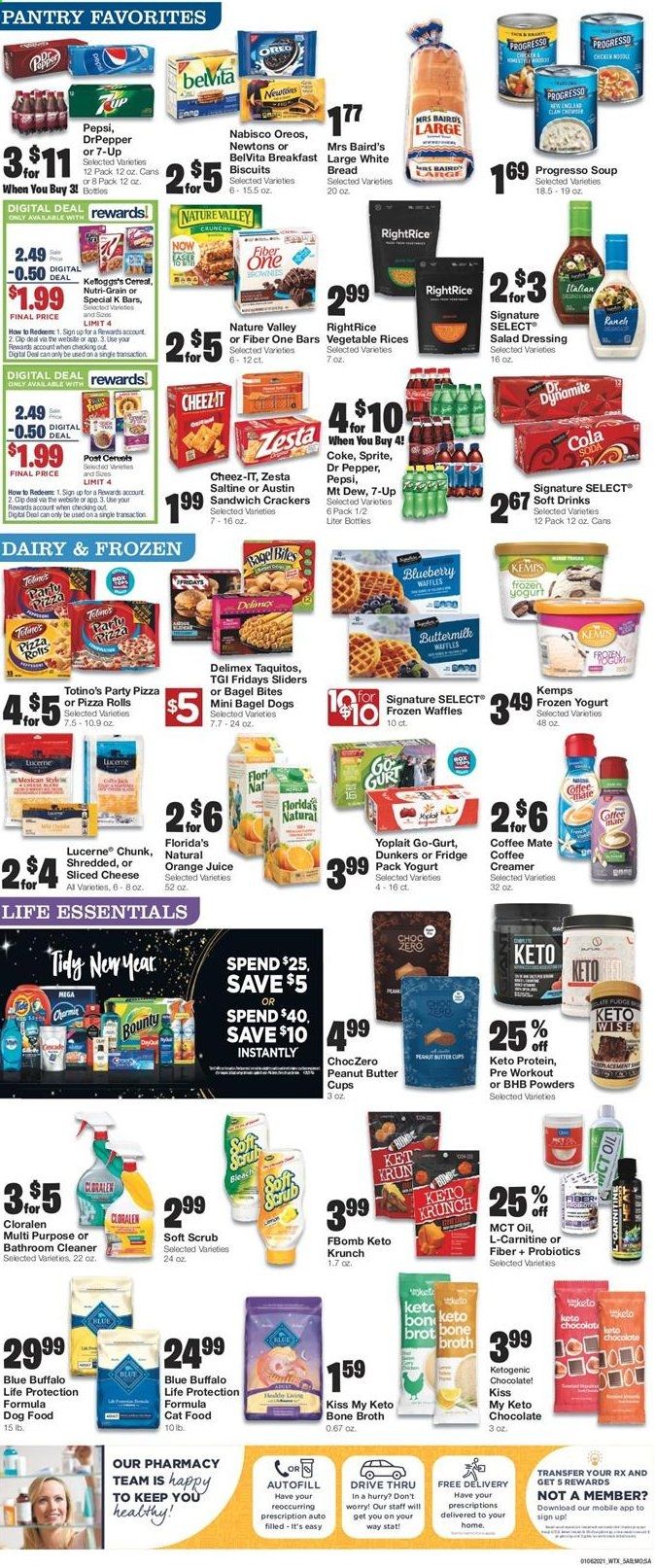 United Supermarkets Weekly Ad Flyer January 6 to January 12