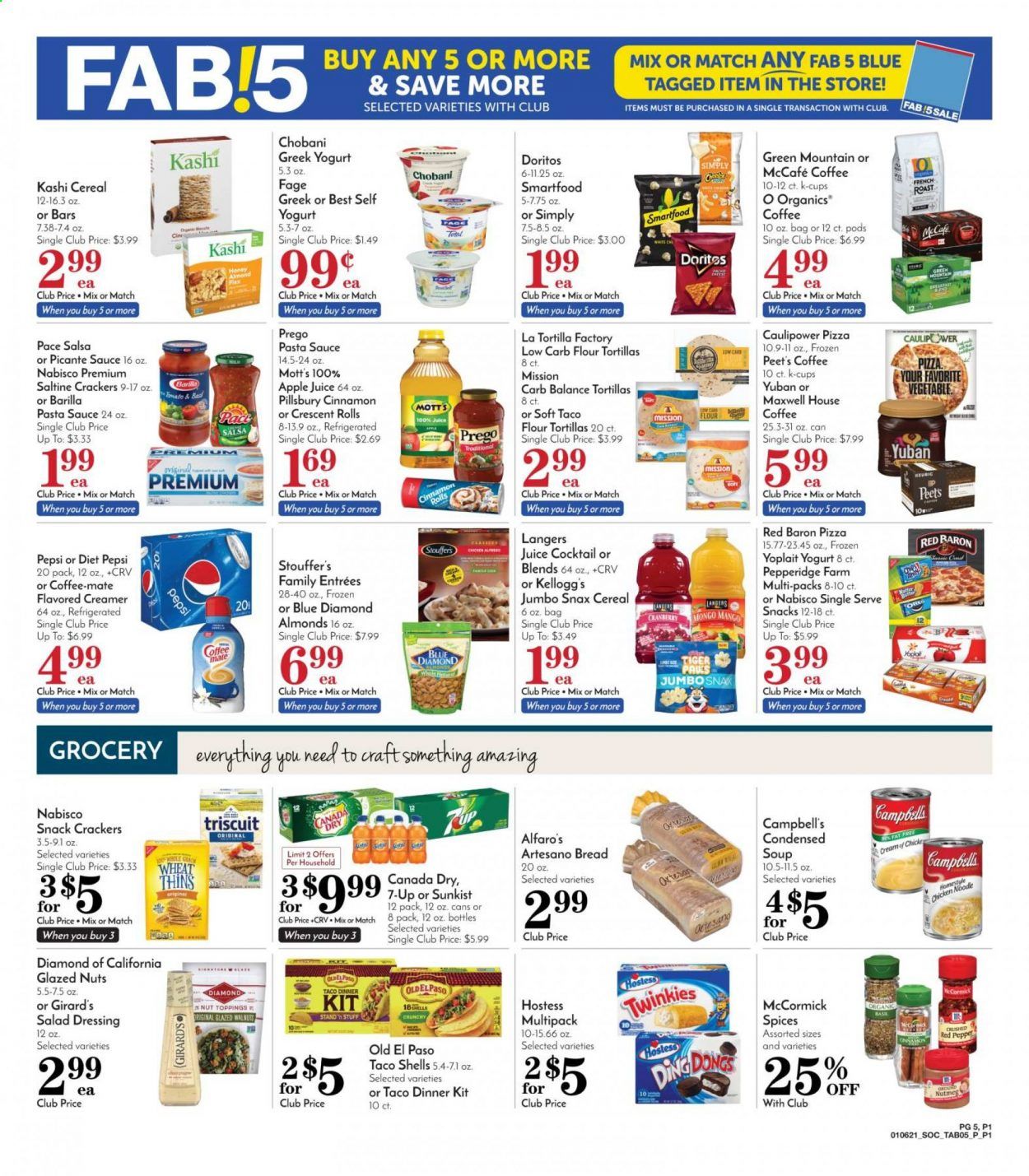 Pavilions (CA) Weekly Ad Flyer January 6 to January 12