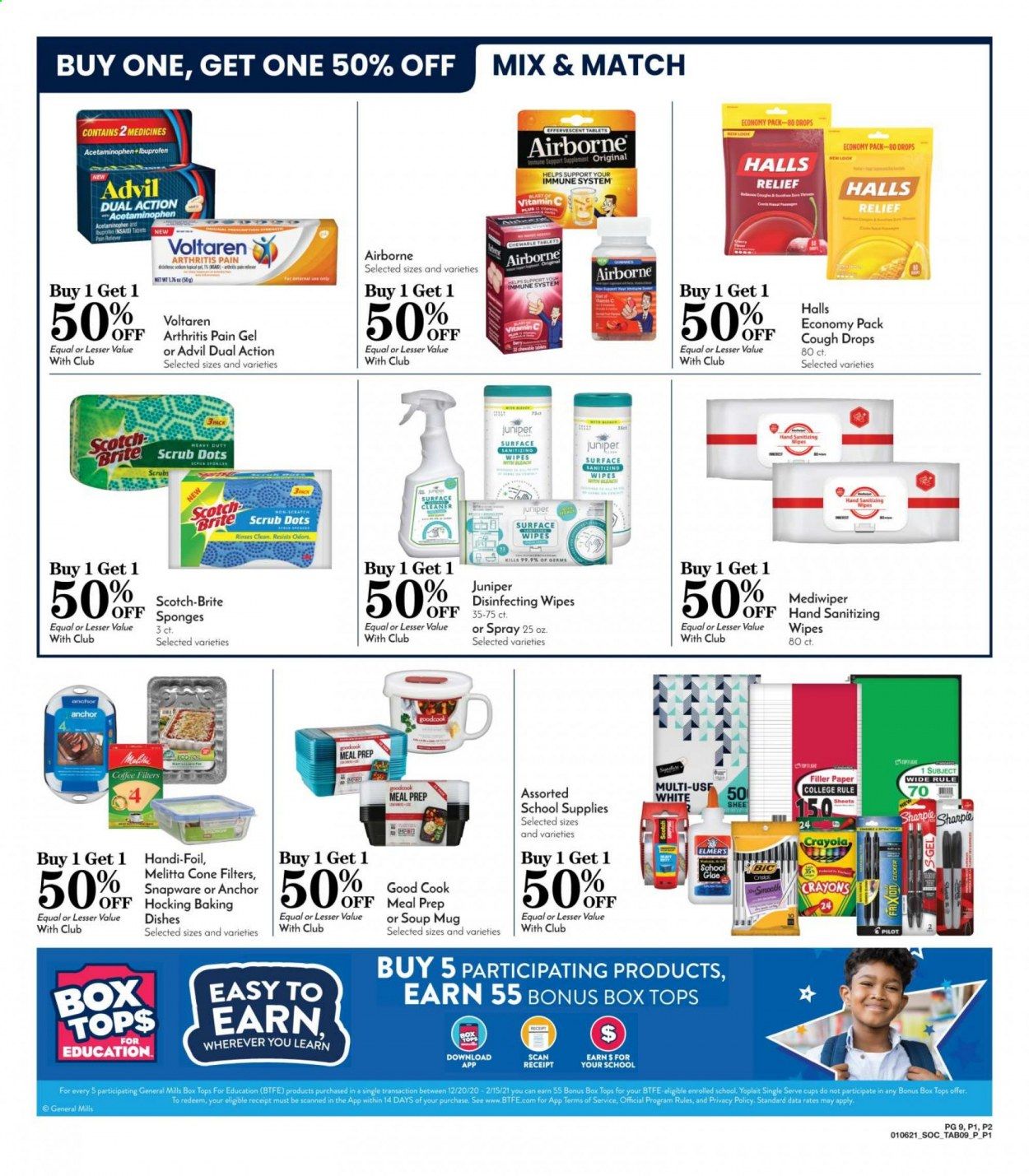 Pavilions (CA) Weekly Ad Flyer January 6 to January 12