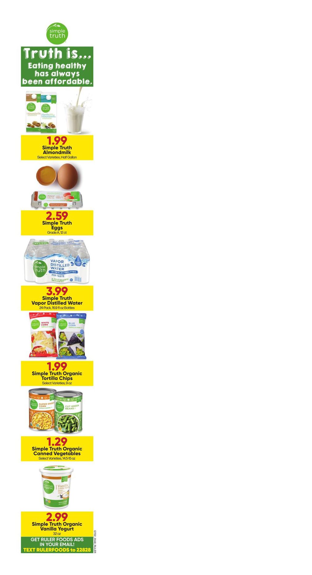 Ruler Foods Weekly Ad Flyer January 1 to January 12, 2021