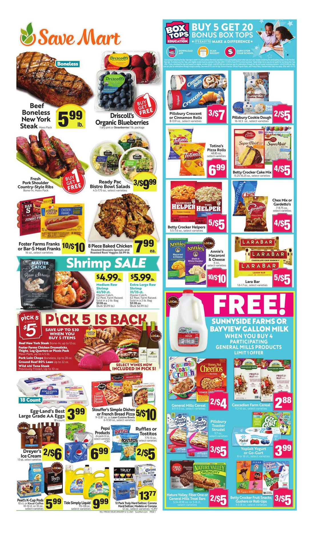 Save Mart Weekly Ad Flyer January 6 to January 13, 2021