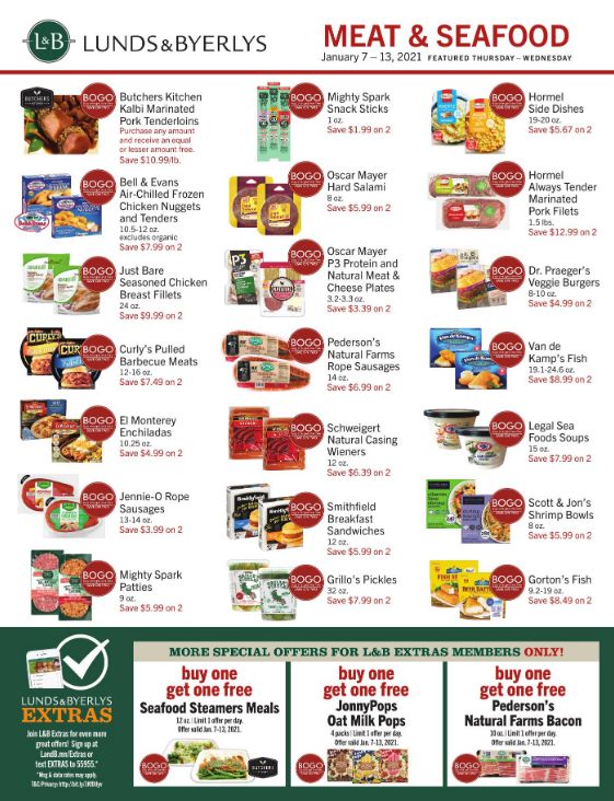 Lunds & Byerlys Weekly Ad Flyer January 7 to January 13, 2021