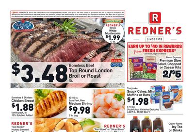 Redner's Markets Weekly Ad Flyer January 7 to January 13, 2021