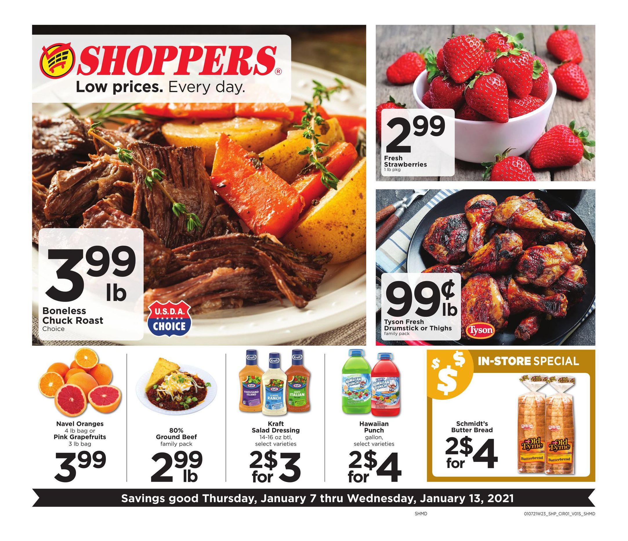Shoppers Food Weekly Ad Flyer January 7 to January 13, 2021
