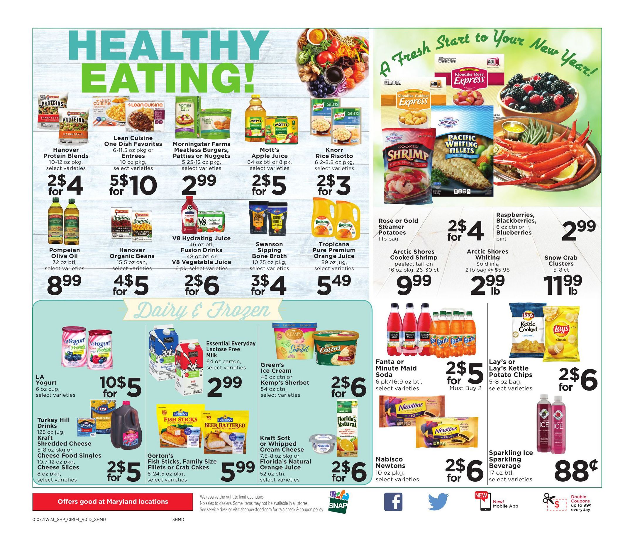 Shoppers Food Weekly Ad Flyer January 7 to January 13, 2021
