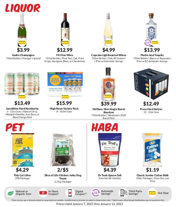 Woodman's Market (WI) Weekly Ad Flyer January 7 to January 13, 2021