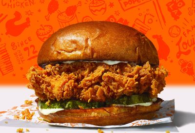 Get a Free Chicken Sandwich With Your First In-app Order of $10 or More at Popeyes Chicken