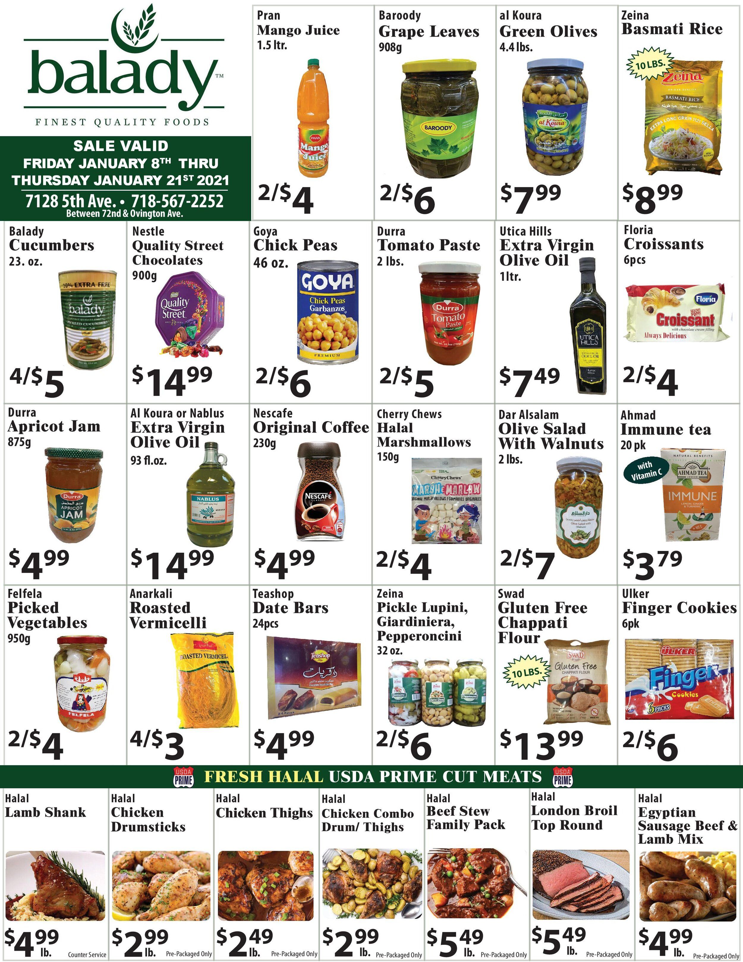Balady Market Weekly Ad Flyer January 8 to January 21, 2021