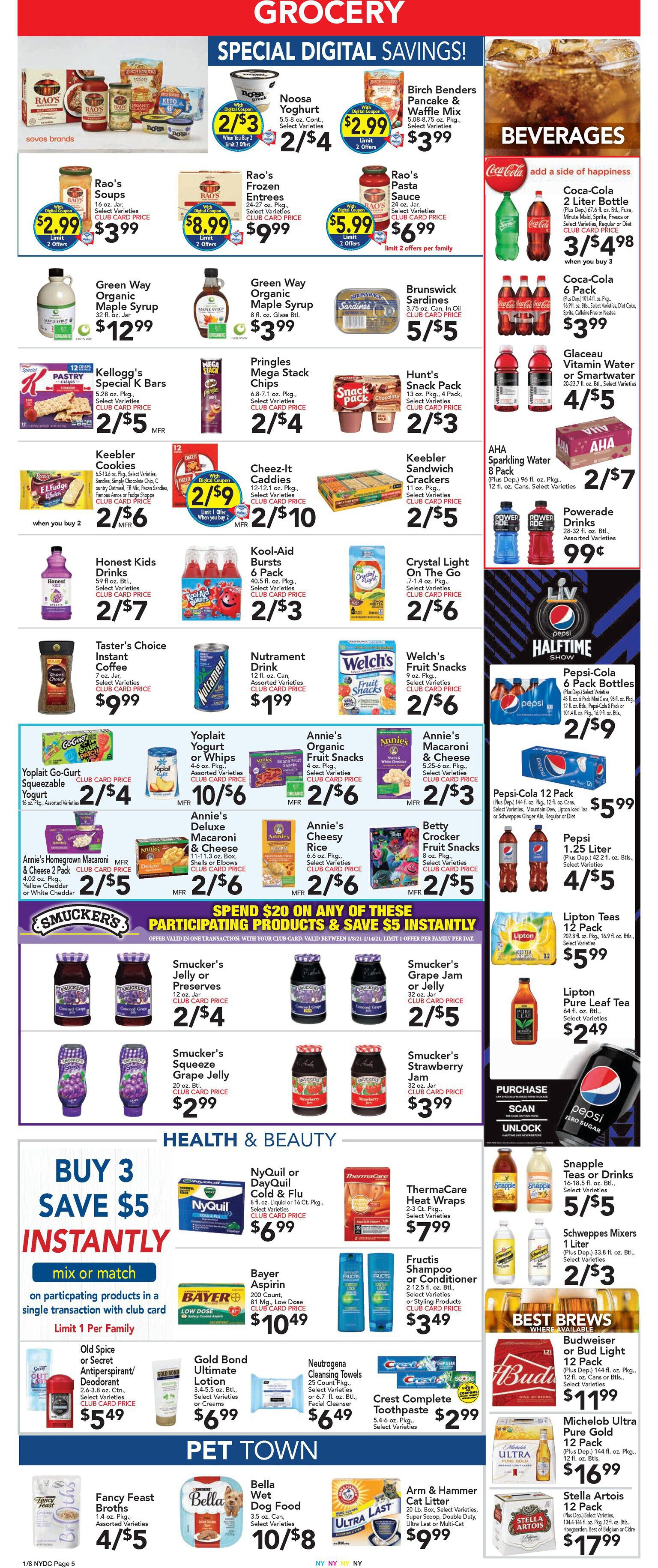 Brooklyn Harvest Market Weekly Ad Flyer January 8 to January 14, 2021