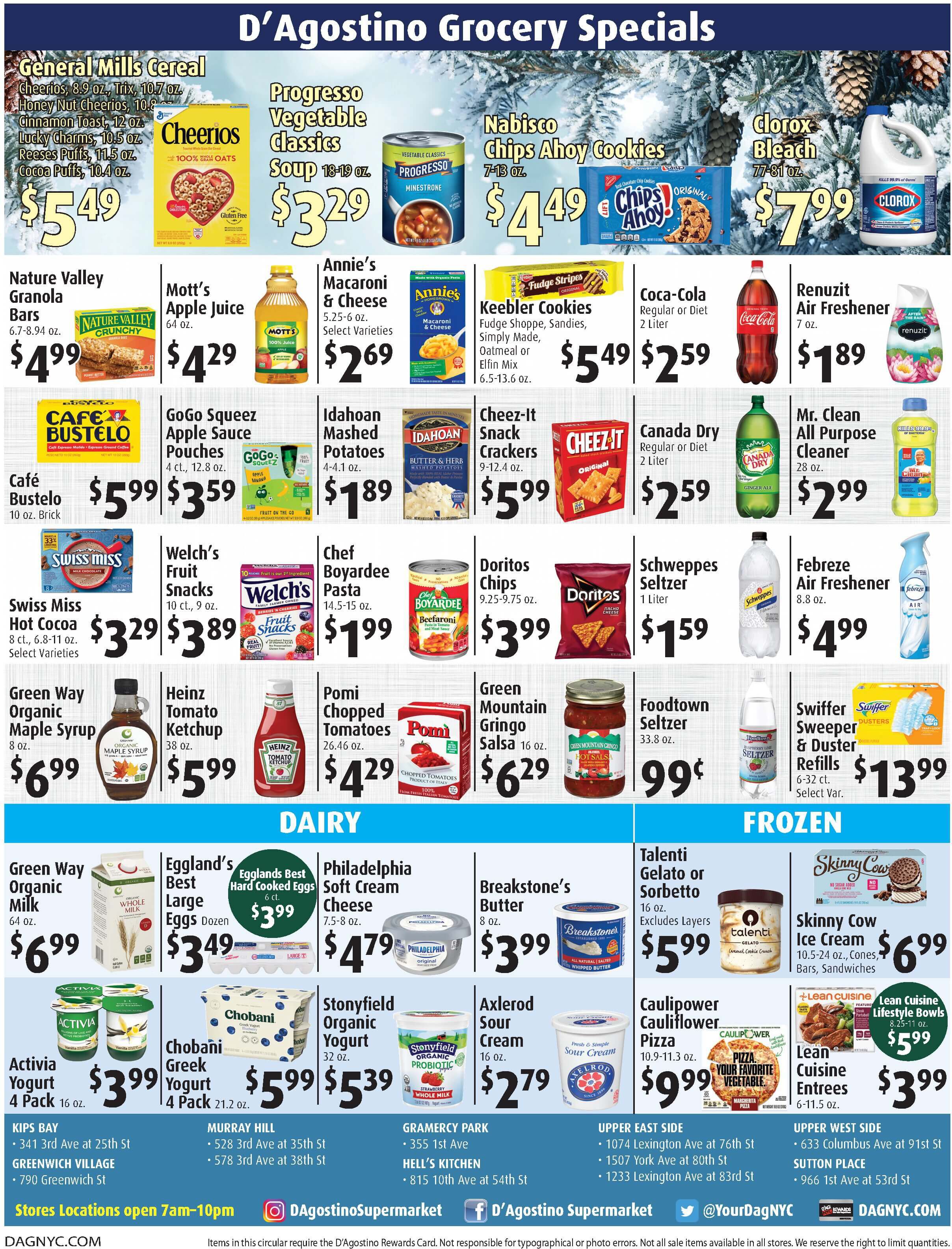 D'Agostino Weekly Ad Flyer January 8 to January 14, 2021