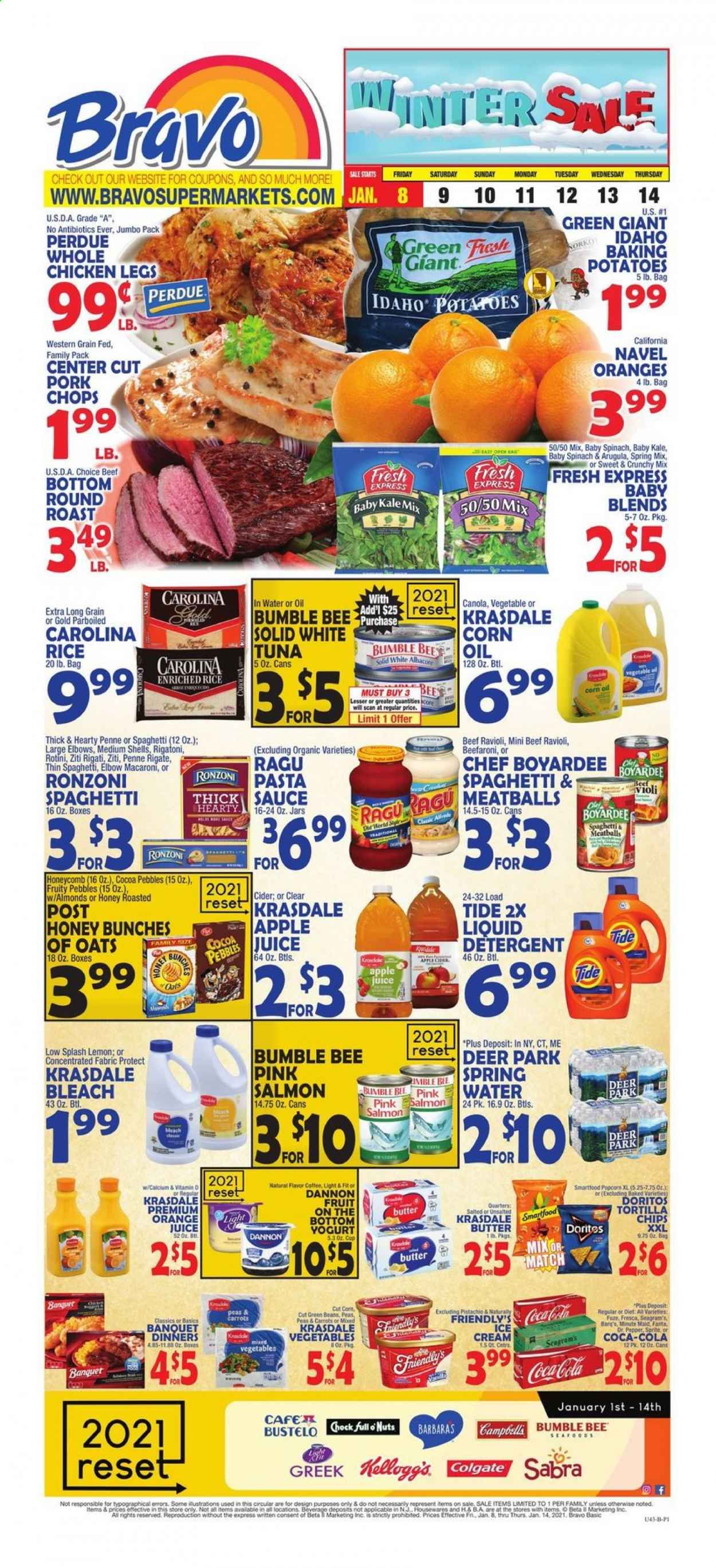 Bravo Supermarkets (CT, FL, MA, NJ, NY, PA, RI) Weekly Ad Flyer January 8 to January 14
