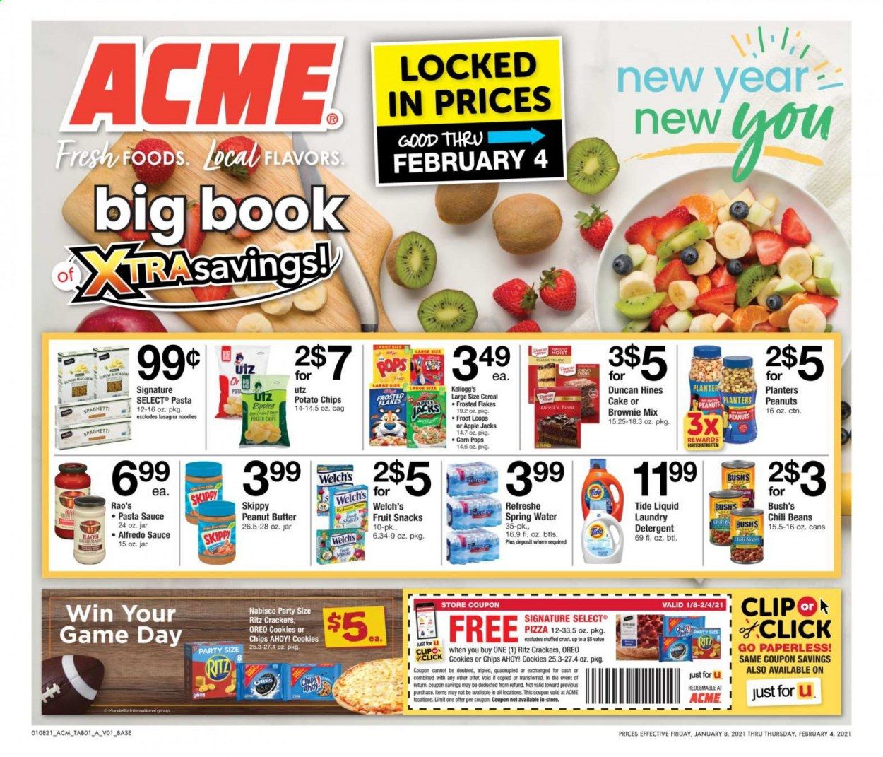 ACME Weekly Ad Flyer January 8 to February 4
