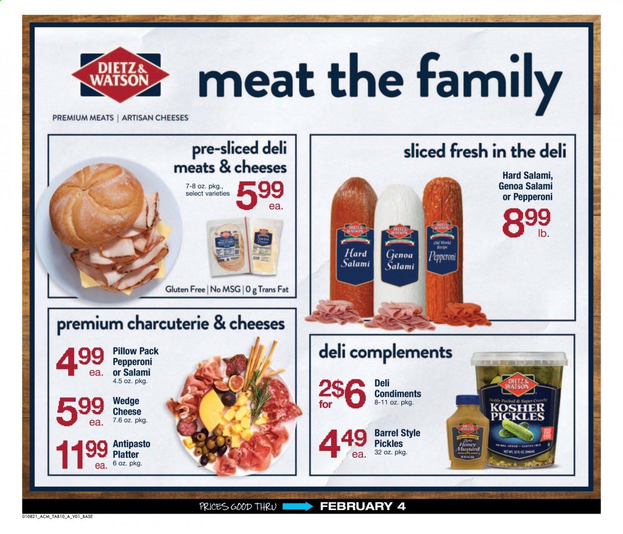 ACME Weekly Ad Flyer January 8 to February 4