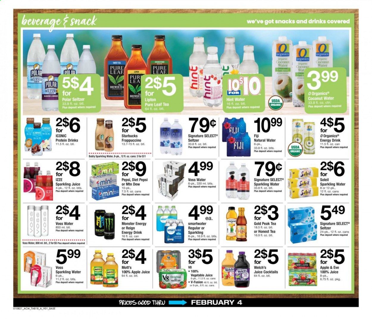 ACME Weekly Ad Flyer January 8 to February 4