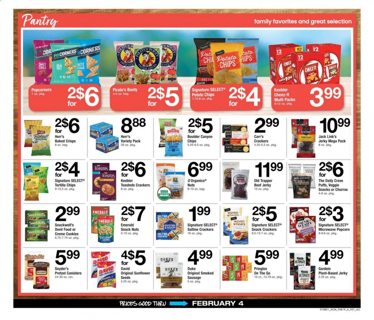ACME Weekly Ad Flyer January 8 to February 4
