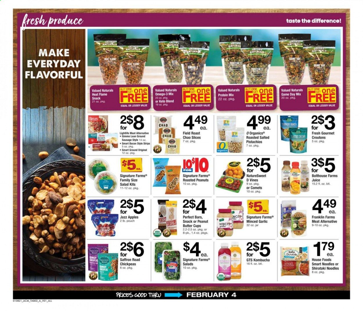 ACME Weekly Ad Flyer January 8 to February 4