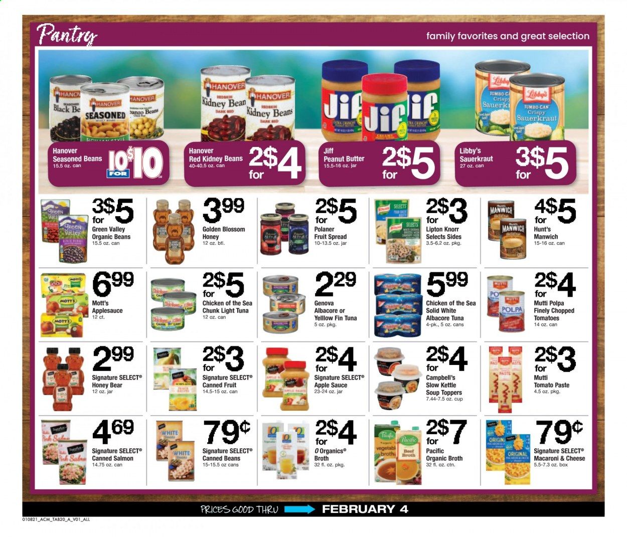 ACME Weekly Ad Flyer January 8 to February 4