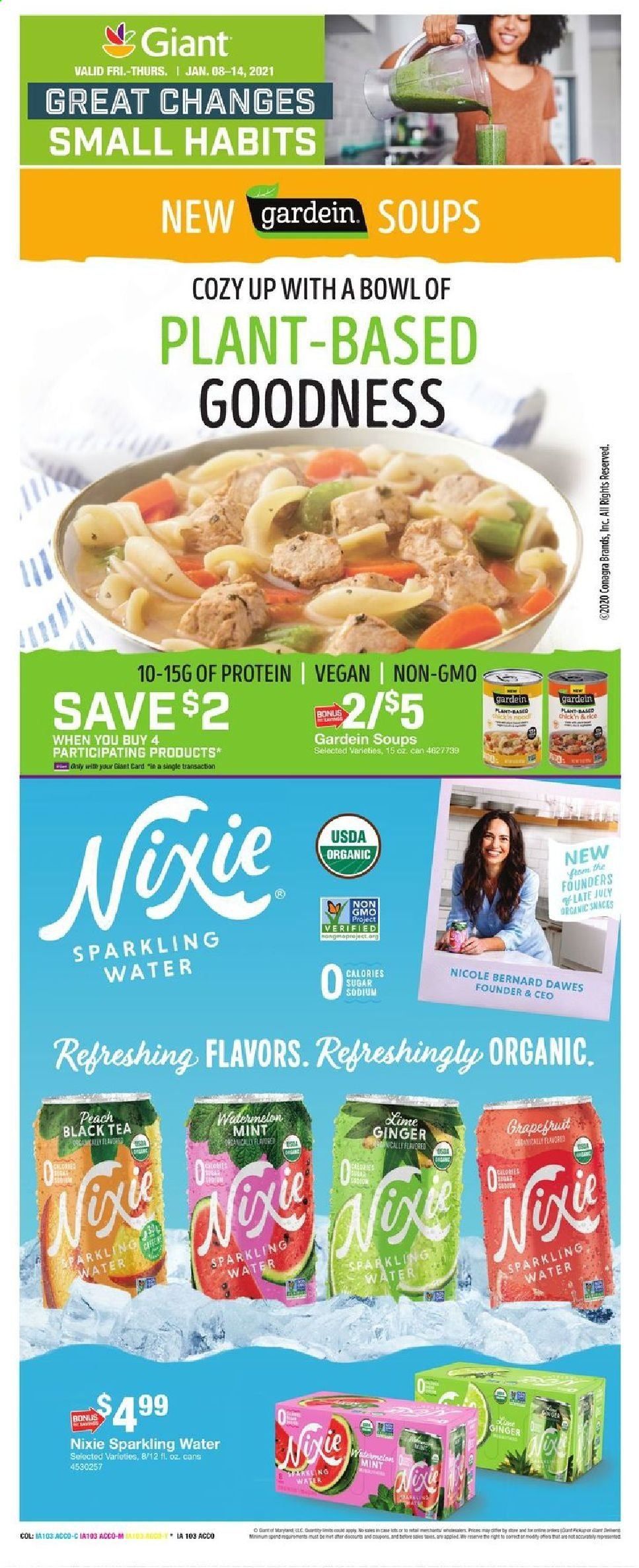 Giant Food Weekly Ad Flyer January 8 to January 14