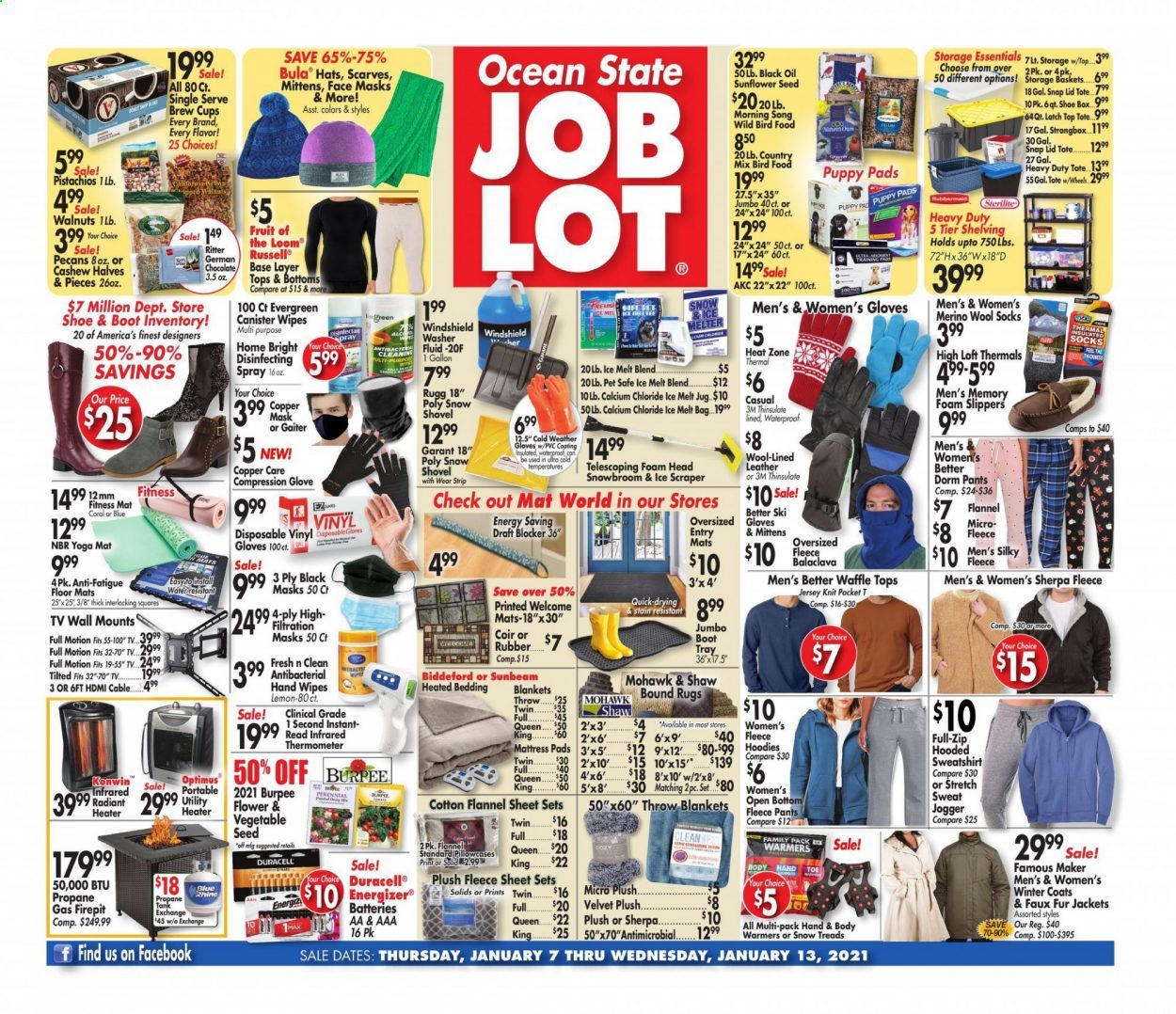 Ocean State Job Lot Weekly Ad Flyer January 7 to January 13