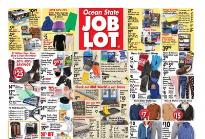 Ocean State Job Lot Weekly Ad Flyer January 7 to January 13