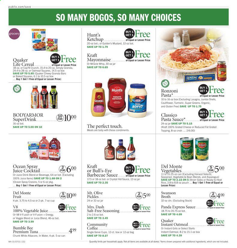 Publix (AL, FL, GA, NC, SC, TN) Weekly Ad Flyer January 7 to January 13