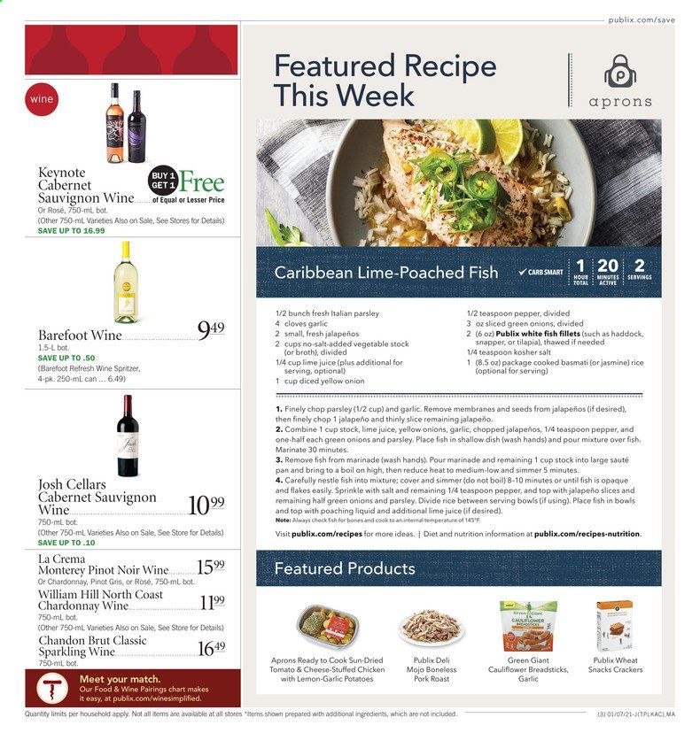 Publix (AL, FL, GA, NC, SC, TN) Weekly Ad Flyer January 7 to January 13