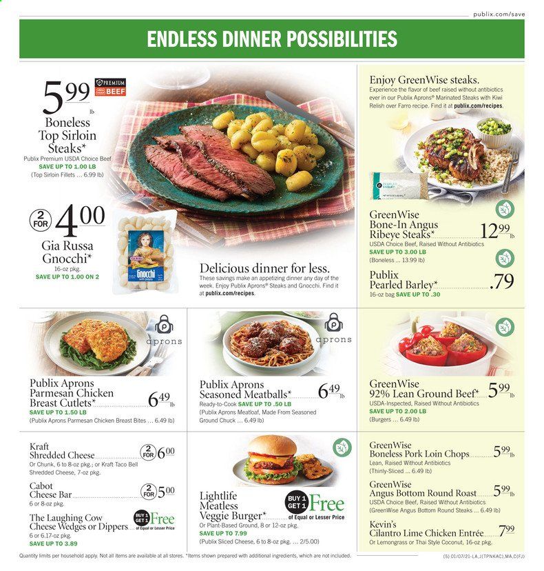 Publix (AL, FL, GA, NC, SC, TN) Weekly Ad Flyer January 7 to January 13