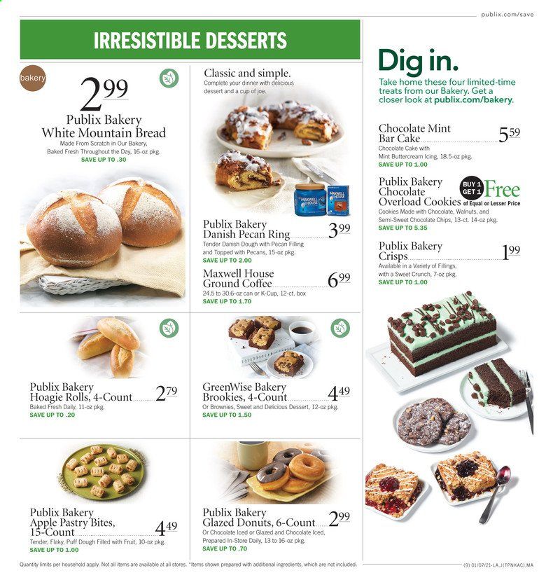Publix (AL, FL, GA, NC, SC, TN) Weekly Ad Flyer January 7 to January 13