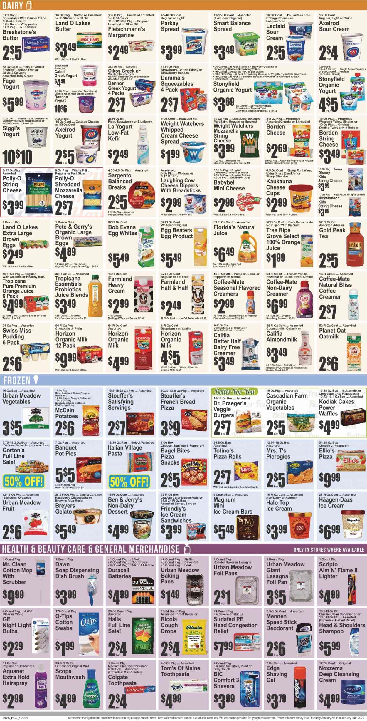 Key Food (NJ, NY) Weekly Ad Flyer January 8 to January 14