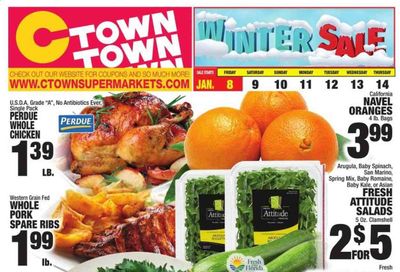 C-Town Weekly Ad Flyer January 8 to January 14