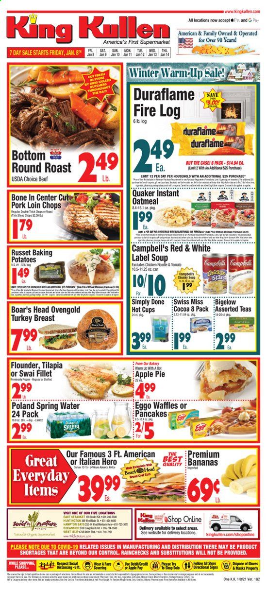 King Kullen Weekly Ad Flyer January 8 to January 14