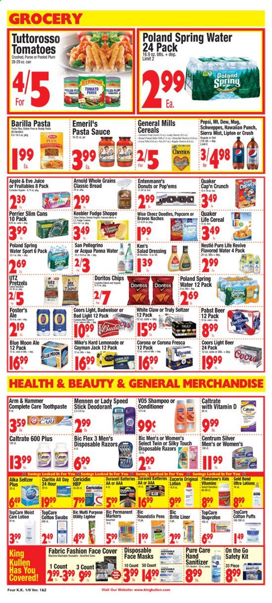 King Kullen Weekly Ad Flyer January 8 to January 14