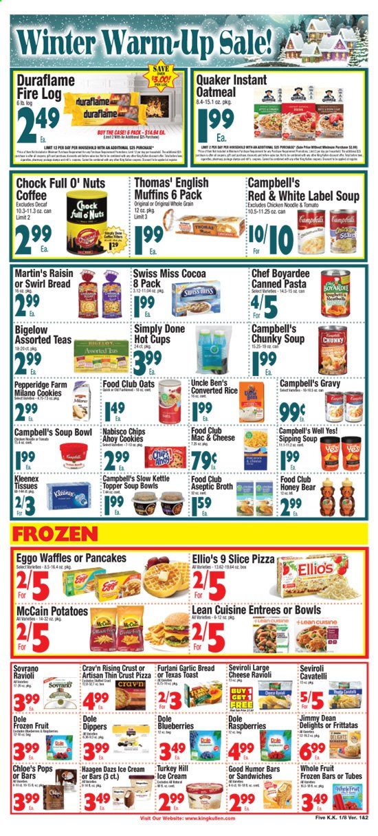 King Kullen Weekly Ad Flyer January 8 to January 14