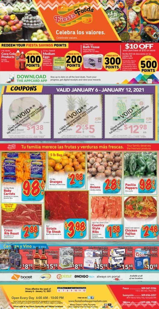 Fiesta Foods SuperMarkets Weekly Ad Flyer January 6 to January 12
