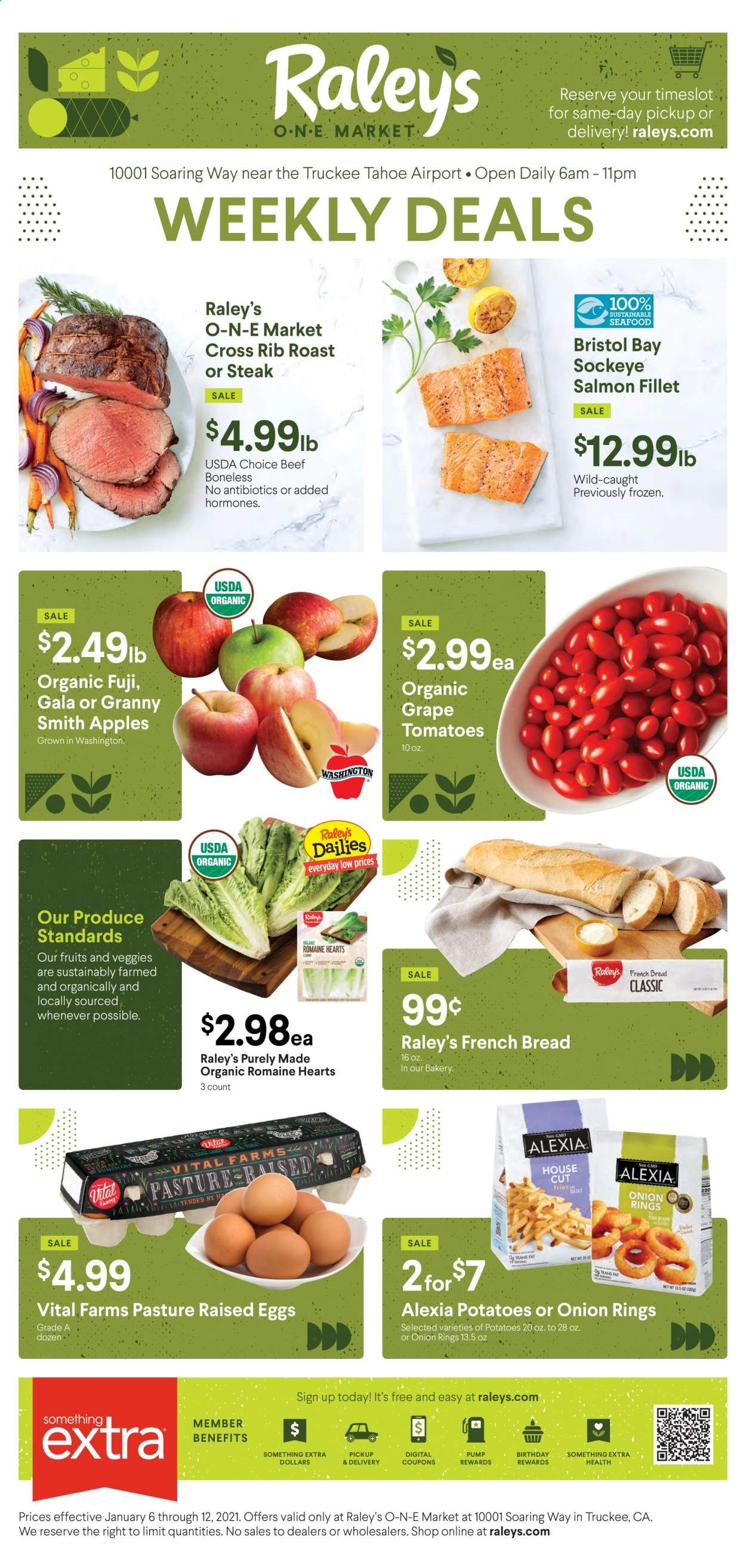 Raley's (CA) Weekly Ad Flyer January 6 to January 12