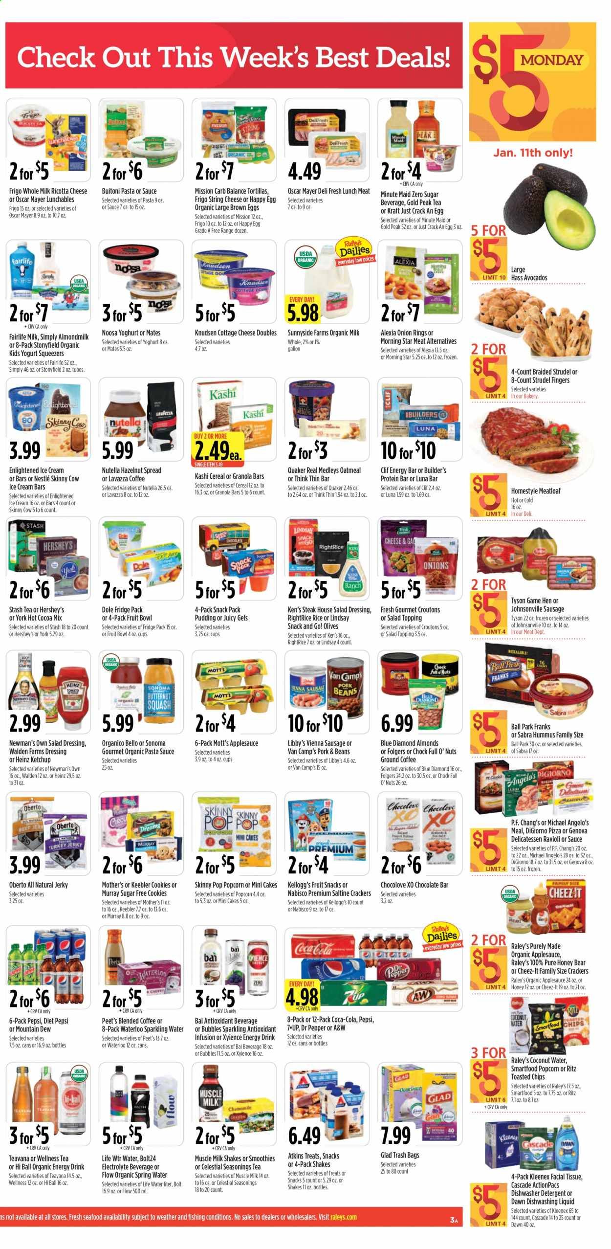 Raley's (CA, NV) Weekly Ad Flyer January 6 to January 12