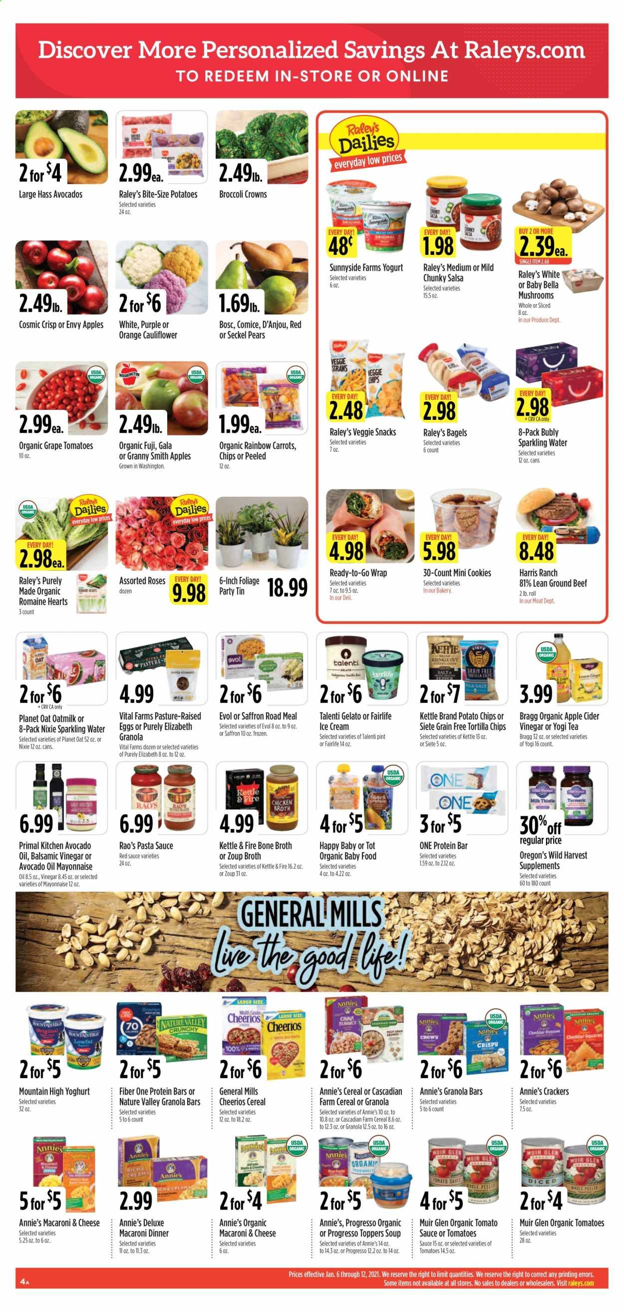 Raley's (CA, NV) Weekly Ad Flyer January 6 to January 12
